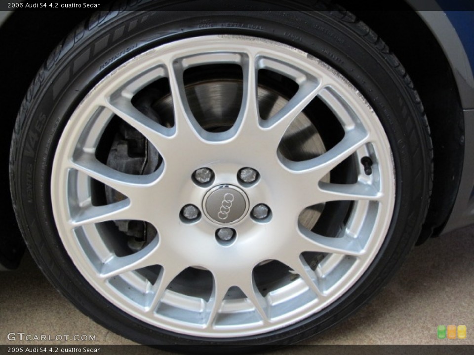 2006 Audi S4 4.2 quattro Sedan Wheel and Tire Photo #75242271