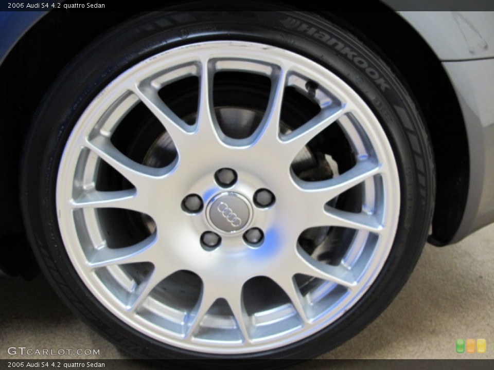 2006 Audi S4 4.2 quattro Sedan Wheel and Tire Photo #75242310