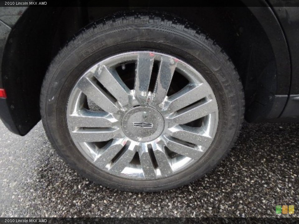 2010 Lincoln MKX AWD Wheel and Tire Photo #75245010