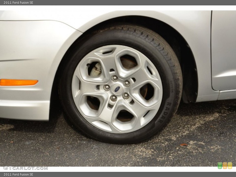 2011 Ford Fusion SE Wheel and Tire Photo #75249099