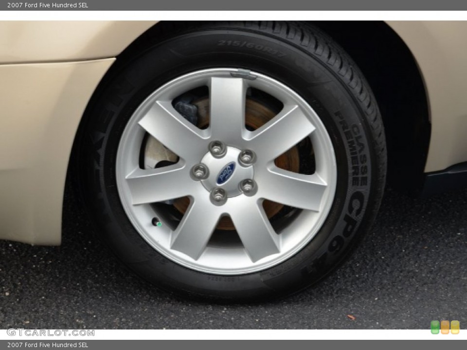 2007 Ford Five Hundred SEL Wheel and Tire Photo #75251226