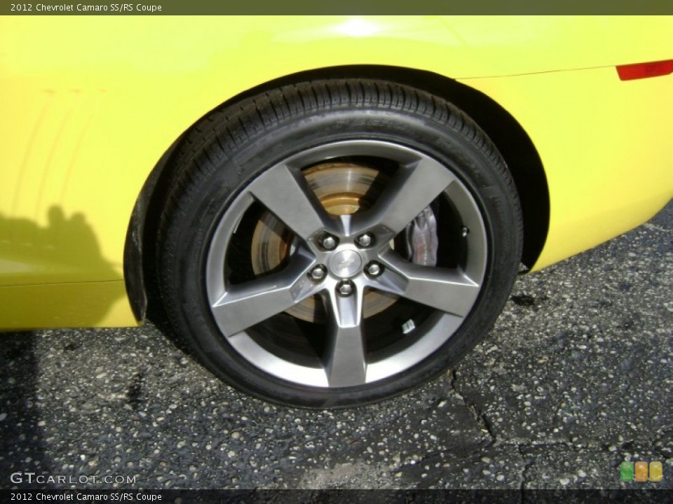 2012 Chevrolet Camaro SS/RS Coupe Wheel and Tire Photo #75252012