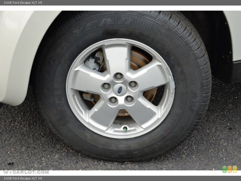 2008 Ford Escape XLT V6 Wheel and Tire Photo #75253407