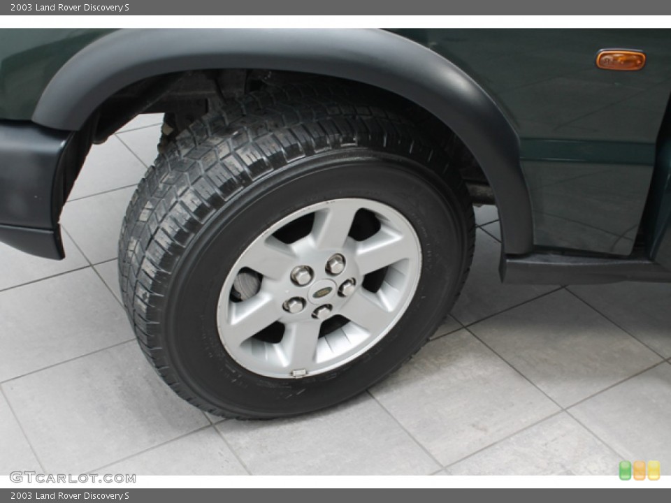 2003 Land Rover Discovery S Wheel and Tire Photo #75253785