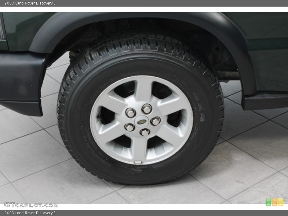 2003 Land Rover Discovery S Wheel and Tire Photo #75253812