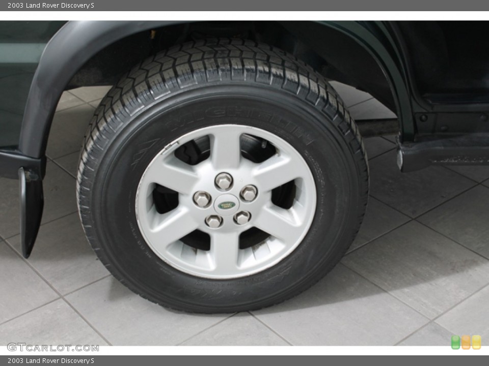 2003 Land Rover Discovery S Wheel and Tire Photo #75253863