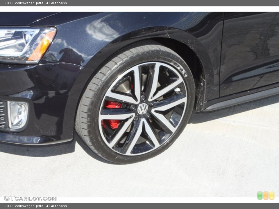 2013 Volkswagen Jetta GLI Autobahn Wheel and Tire Photo #75256950