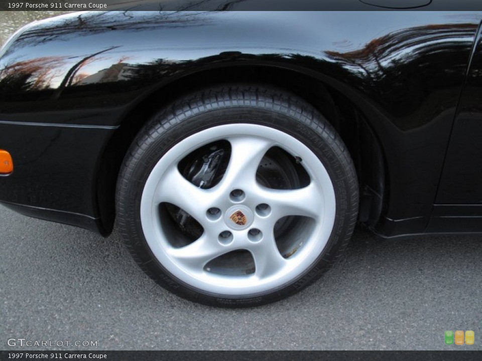 1997 Porsche 911 Carrera Coupe Wheel and Tire Photo #75260424