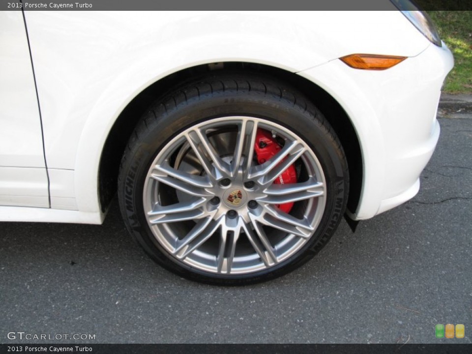 2013 Porsche Cayenne Turbo Wheel and Tire Photo #75260784