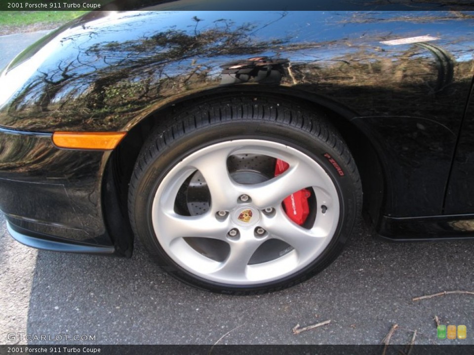 2001 Porsche 911 Turbo Coupe Wheel and Tire Photo #75261371
