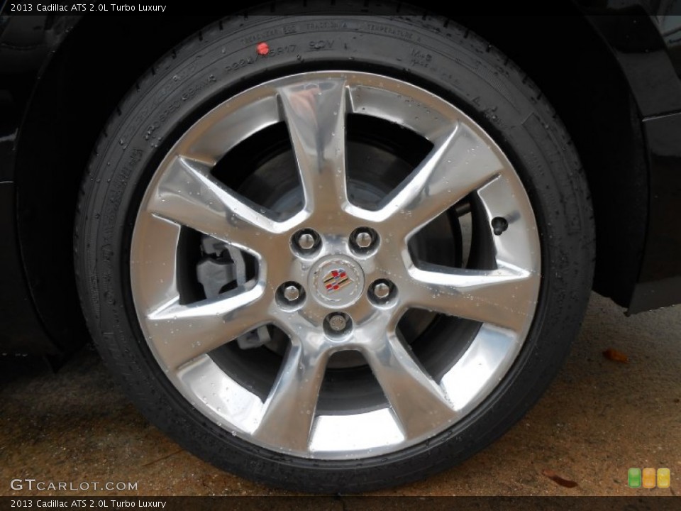 2013 Cadillac ATS 2.0L Turbo Luxury Wheel and Tire Photo #75264168
