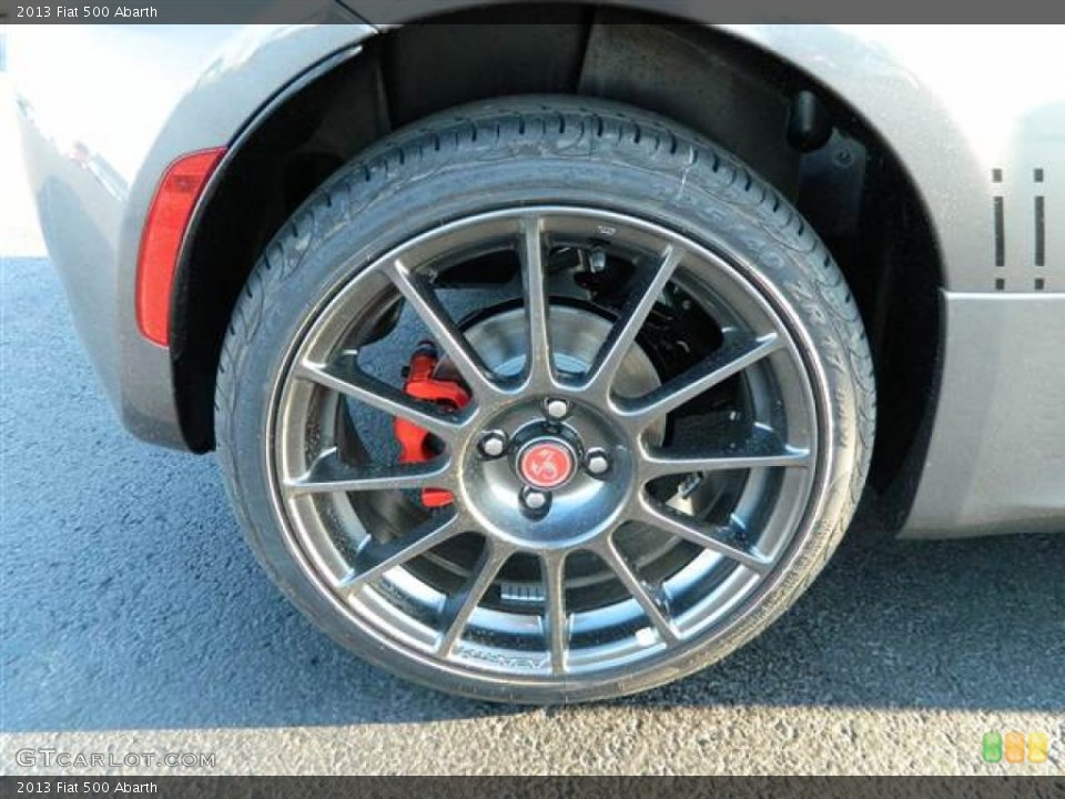2013 Fiat 500 Abarth Wheel and Tire Photo #75264997