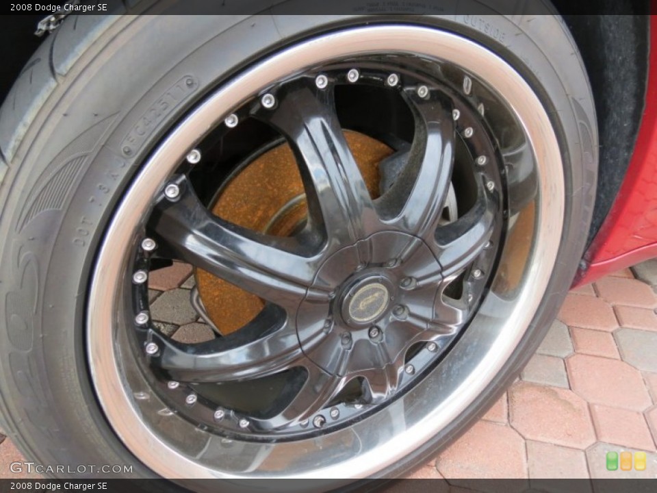 2008 Dodge Charger Custom Wheel and Tire Photo #75269532