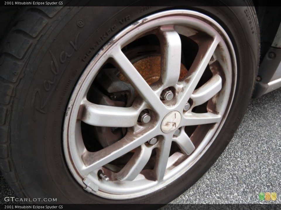 2001 Mitsubishi Eclipse Spyder GS Wheel and Tire Photo #75270519