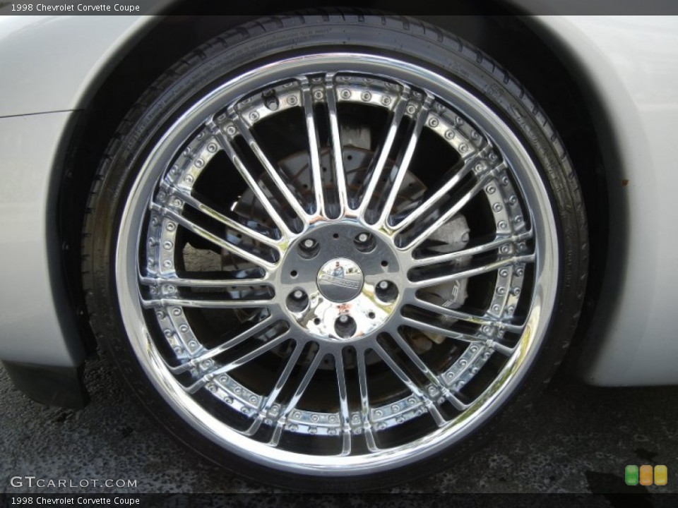 1998 Chevrolet Corvette Custom Wheel and Tire Photo #75274083