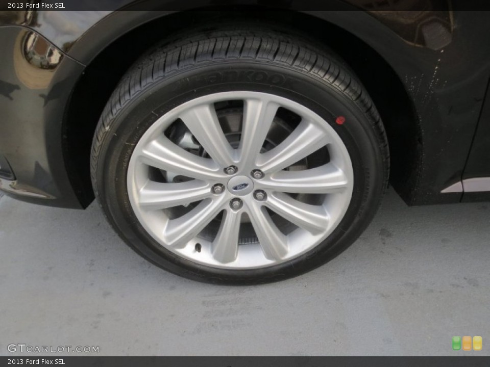 2013 Ford Flex SEL Wheel and Tire Photo #75279114