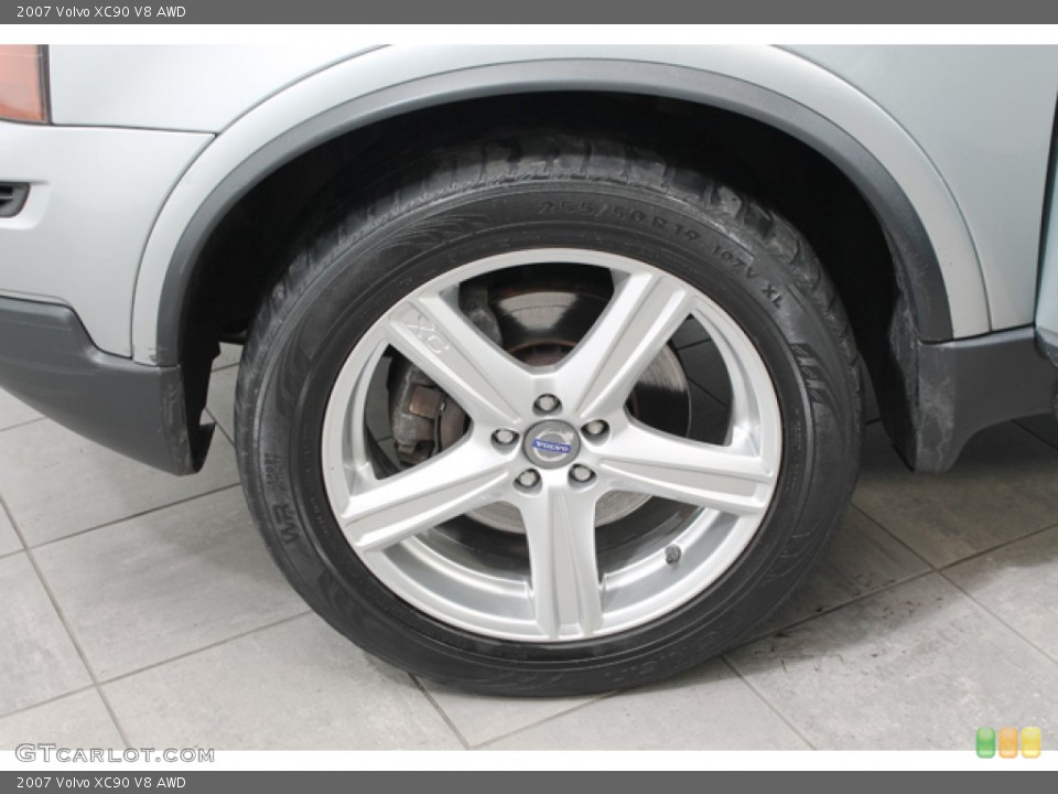 2007 Volvo XC90 V8 AWD Wheel and Tire Photo #75289534