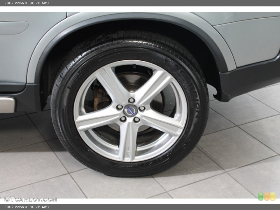 2007 Volvo XC90 V8 AWD Wheel and Tire Photo #75289561