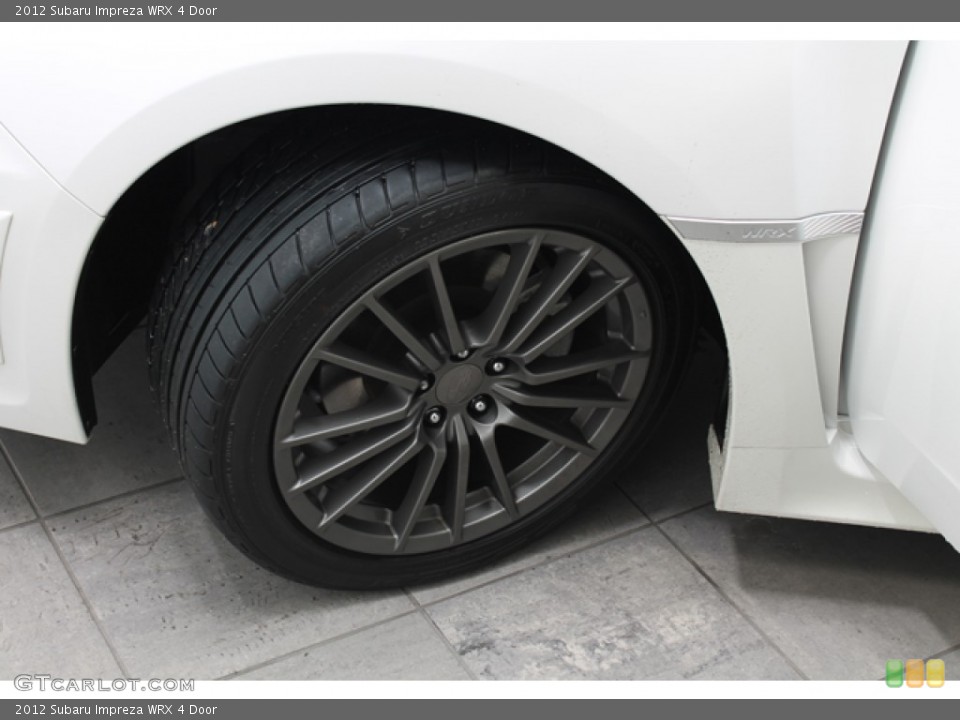 2012 Subaru Impreza WRX 4 Door Wheel and Tire Photo #75290815