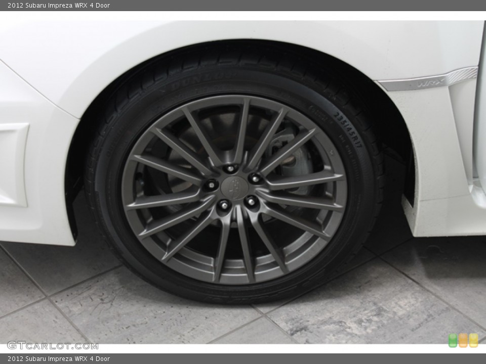 2012 Subaru Impreza WRX 4 Door Wheel and Tire Photo #75290830