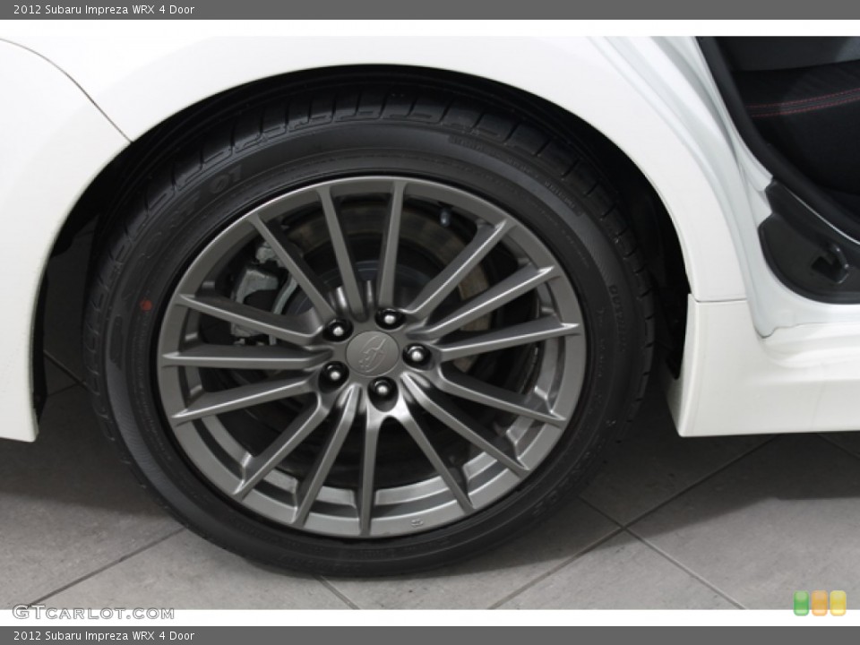 2012 Subaru Impreza WRX 4 Door Wheel and Tire Photo #75290848