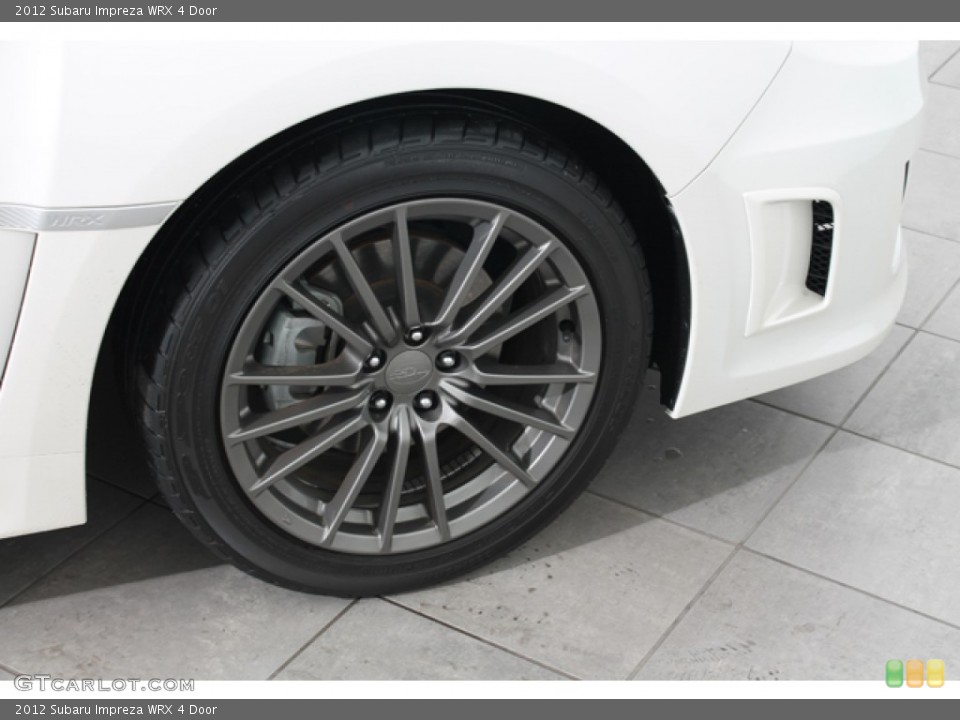 2012 Subaru Impreza WRX 4 Door Wheel and Tire Photo #75290884