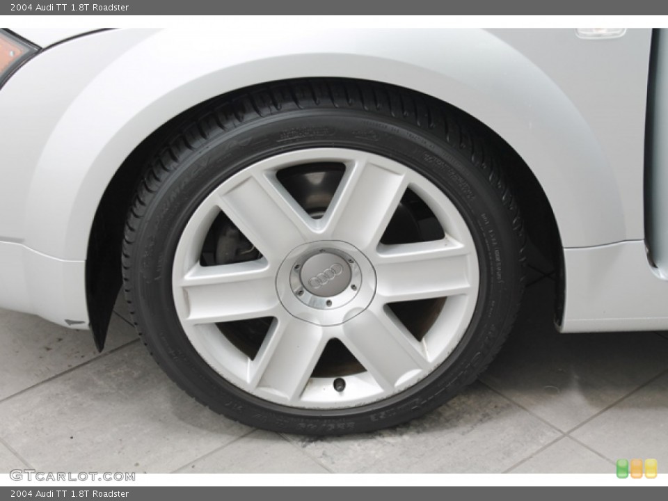 2004 Audi TT 1.8T Roadster Wheel and Tire Photo #75292775