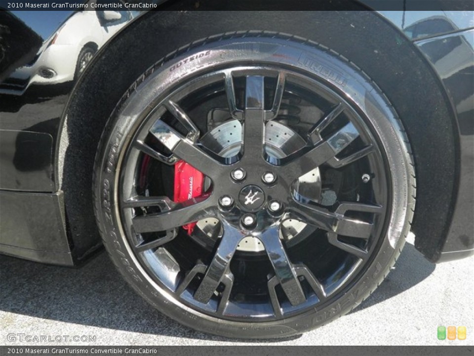 2010 Maserati GranTurismo Convertible GranCabrio Wheel and Tire Photo #75302548