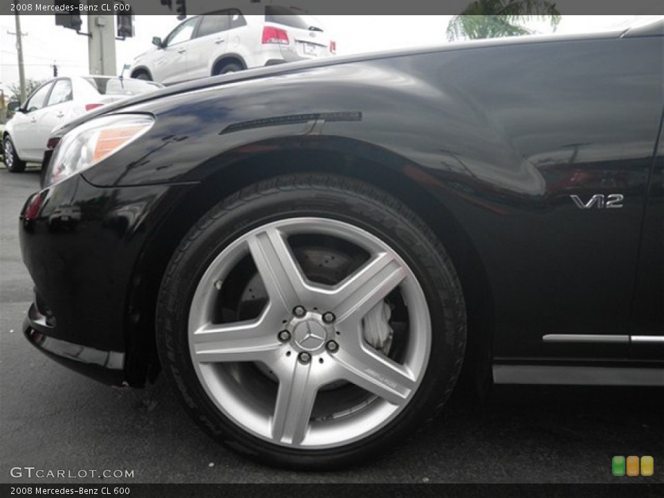 2008 Mercedes-Benz CL 600 Wheel and Tire Photo #75309666