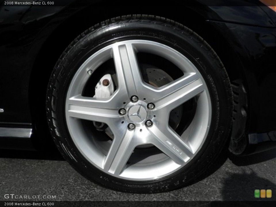 2008 Mercedes-Benz CL 600 Wheel and Tire Photo #75309981