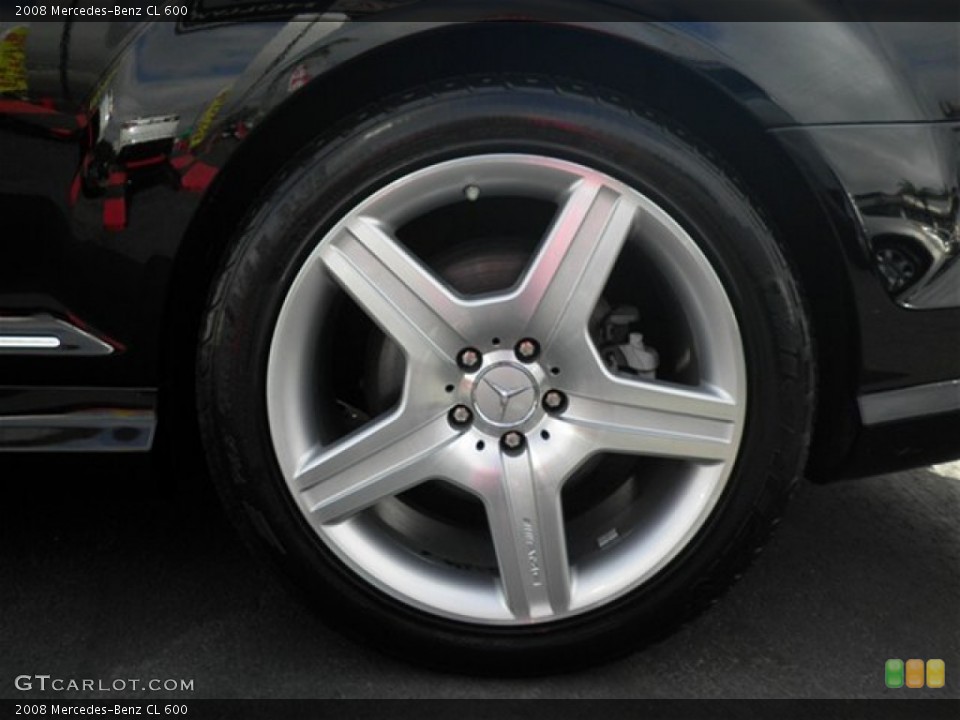 2008 Mercedes-Benz CL 600 Wheel and Tire Photo #75309988
