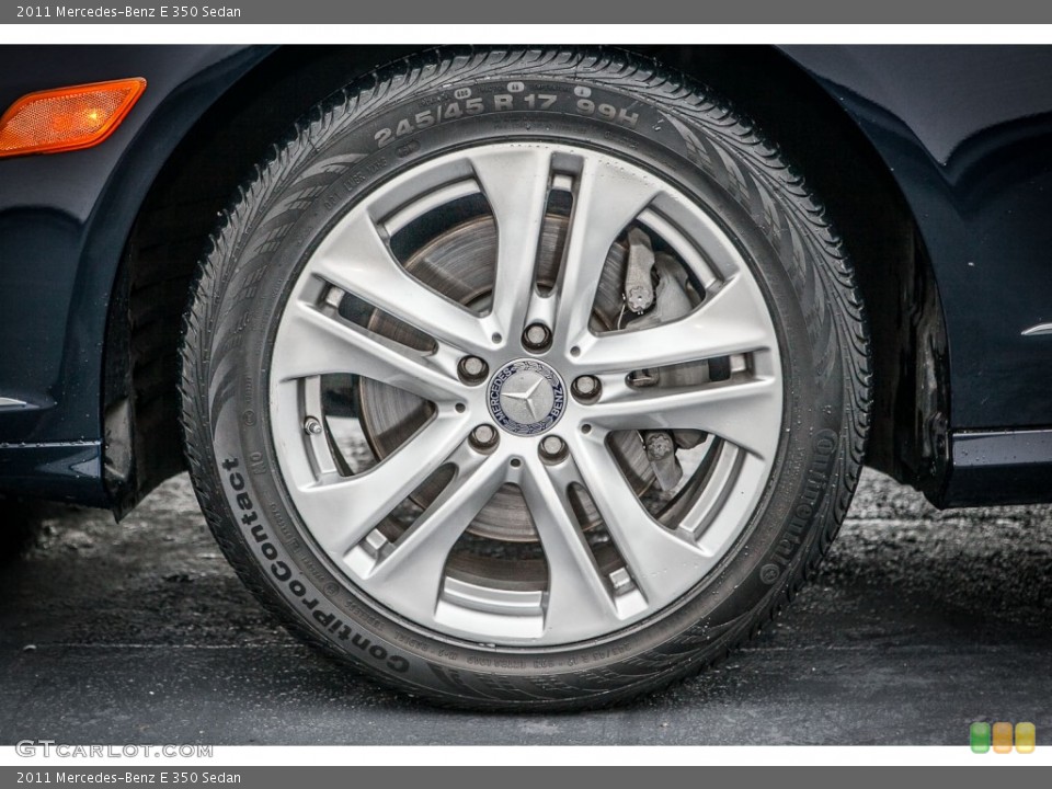 2011 Mercedes-Benz E 350 Sedan Wheel and Tire Photo #75310879