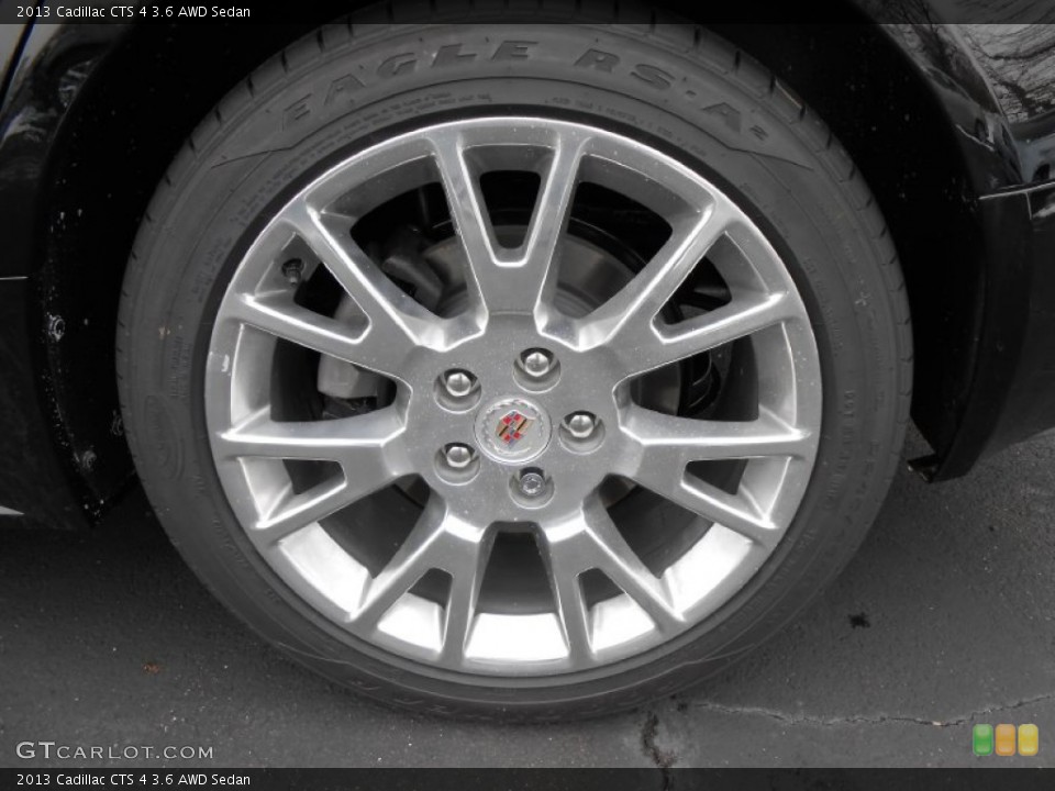 2013 Cadillac CTS 4 3.6 AWD Sedan Wheel and Tire Photo #75330339