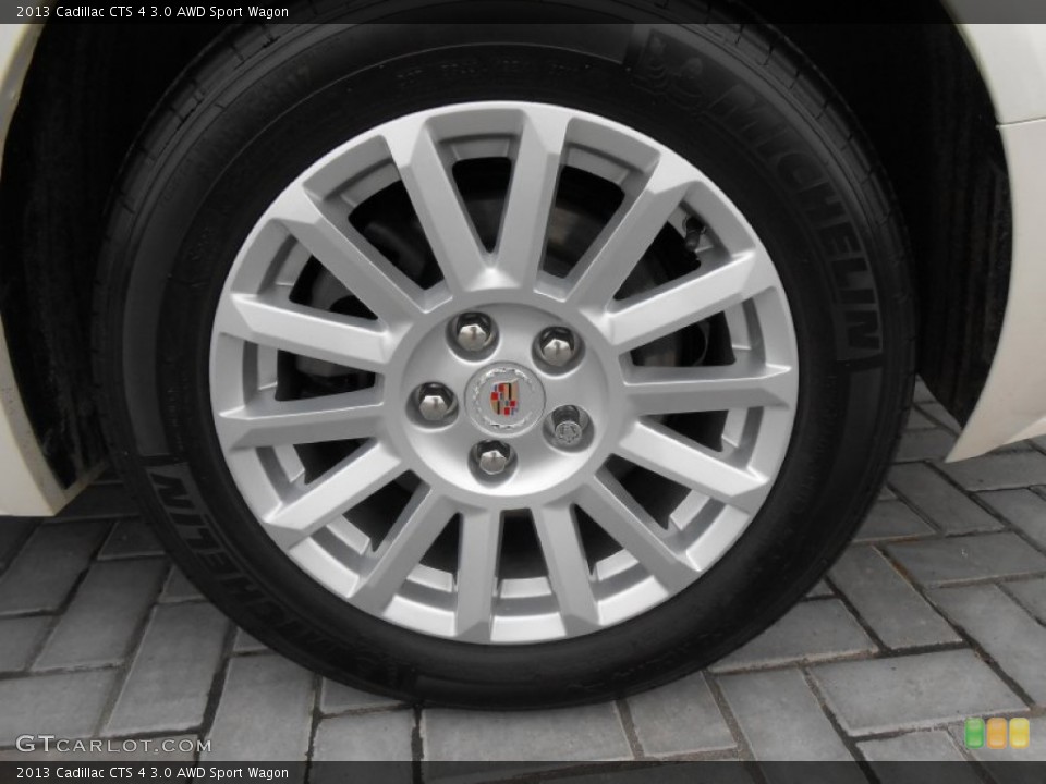 2013 Cadillac CTS 4 3.0 AWD Sport Wagon Wheel and Tire Photo #75330612