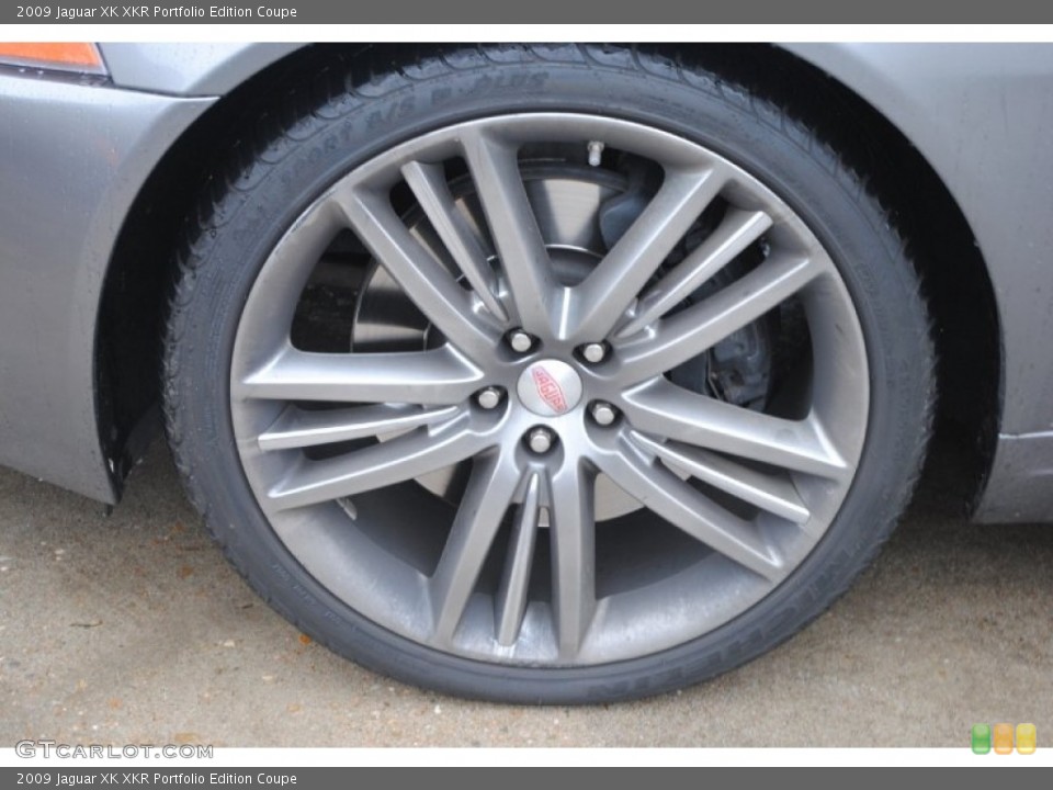 2009 Jaguar XK XKR Portfolio Edition Coupe Wheel and Tire Photo #75333951