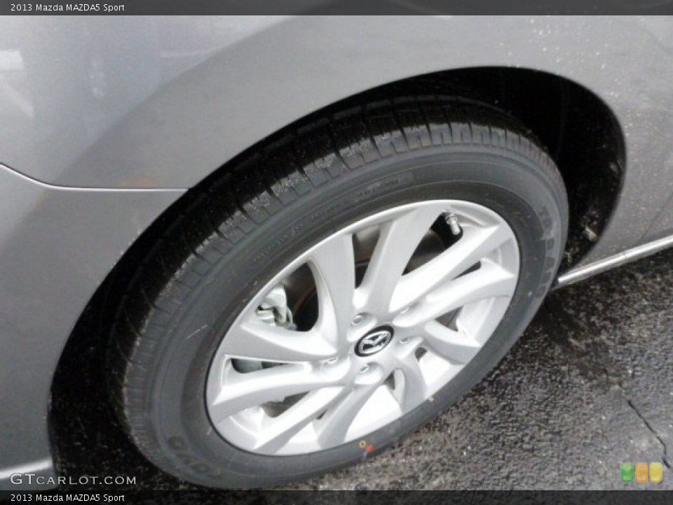 2013 Mazda MAZDA5 Sport Wheel and Tire Photo #75347385