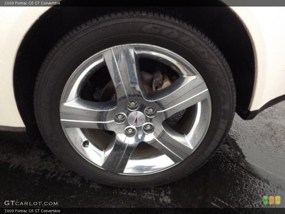 2009 Pontiac G6 GT Convertible Wheel and Tire Photo #75349015