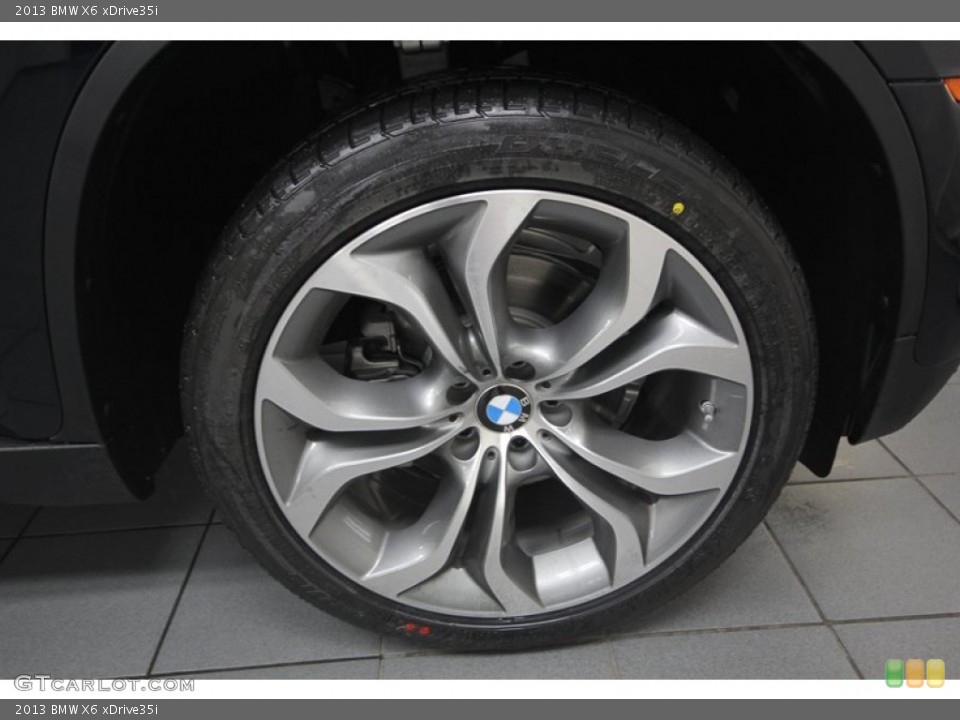 2013 BMW X6 xDrive35i Wheel and Tire Photo #75354869