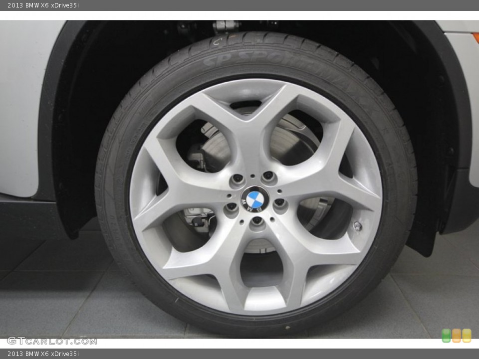 2013 BMW X6 xDrive35i Wheel and Tire Photo #75355449