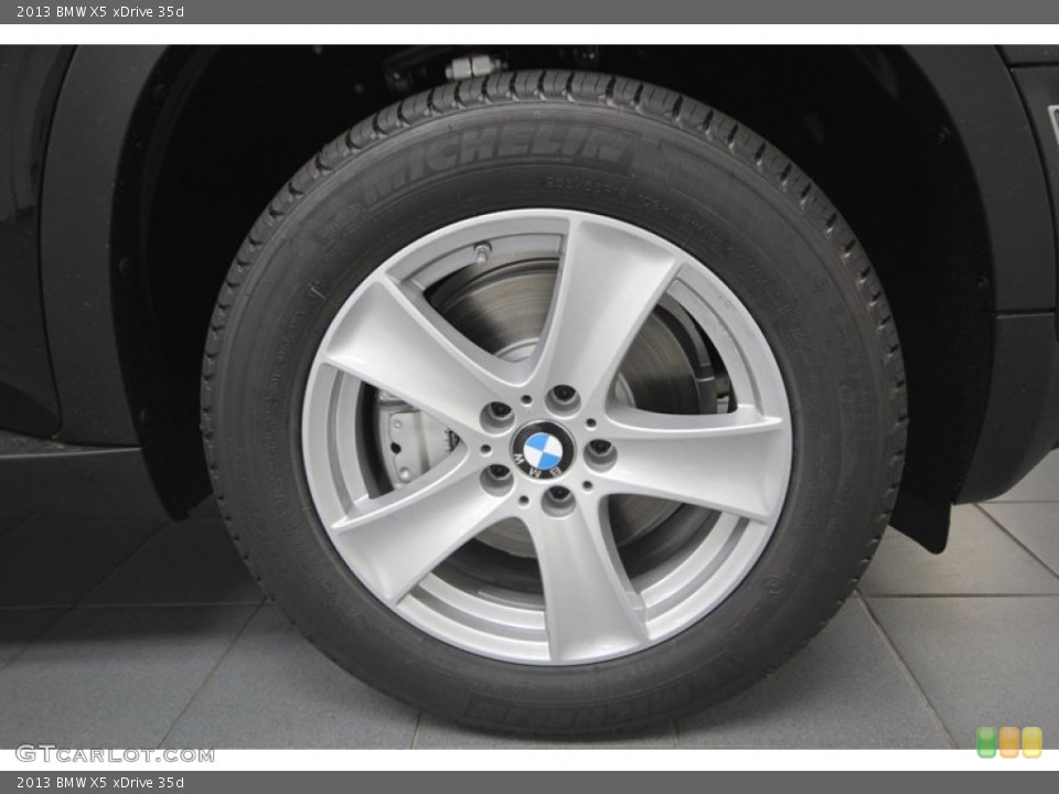 2013 BMW X5 xDrive 35d Wheel and Tire Photo #75356053