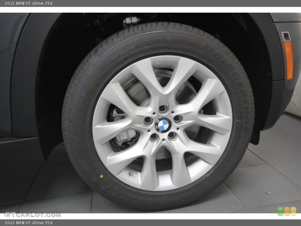 2013 BMW X5 xDrive 35d Wheel and Tire Photo #75356266