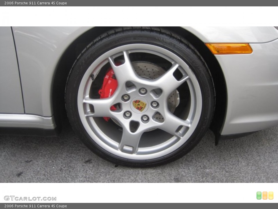 2006 Porsche 911 Carrera 4S Coupe Wheel and Tire Photo #75358482