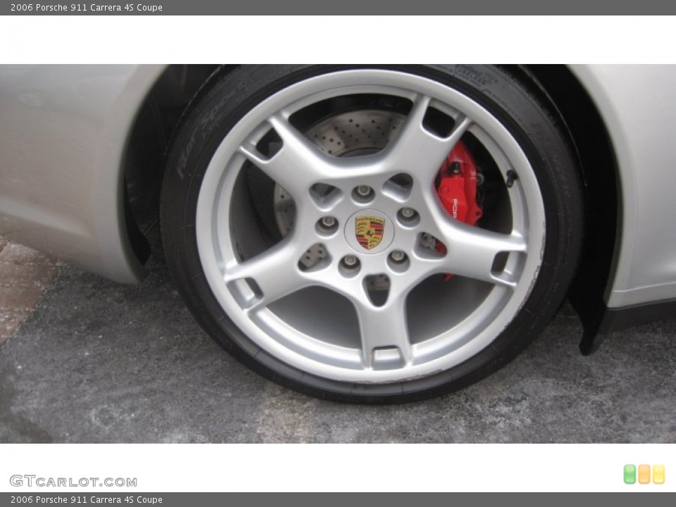 2006 Porsche 911 Carrera 4S Coupe Wheel and Tire Photo #75358517