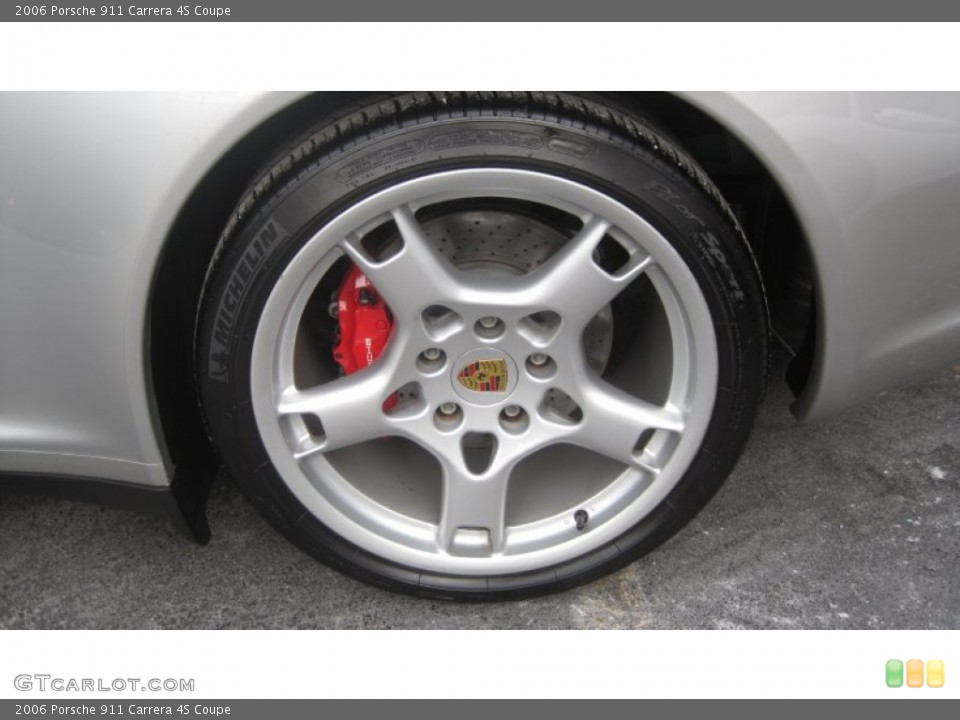 2006 Porsche 911 Carrera 4S Coupe Wheel and Tire Photo #75358556