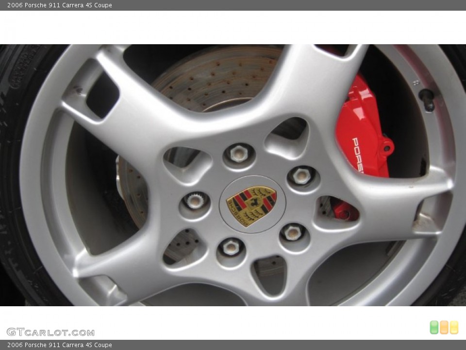 2006 Porsche 911 Carrera 4S Coupe Wheel and Tire Photo #75358570