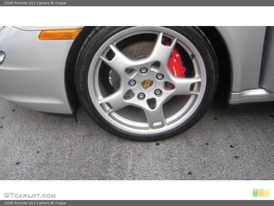 2006 Porsche 911 Carrera 4S Coupe Wheel and Tire Photo #75358589