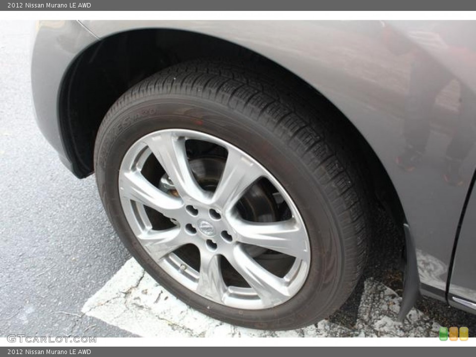 2012 Nissan Murano LE AWD Wheel and Tire Photo #75358860