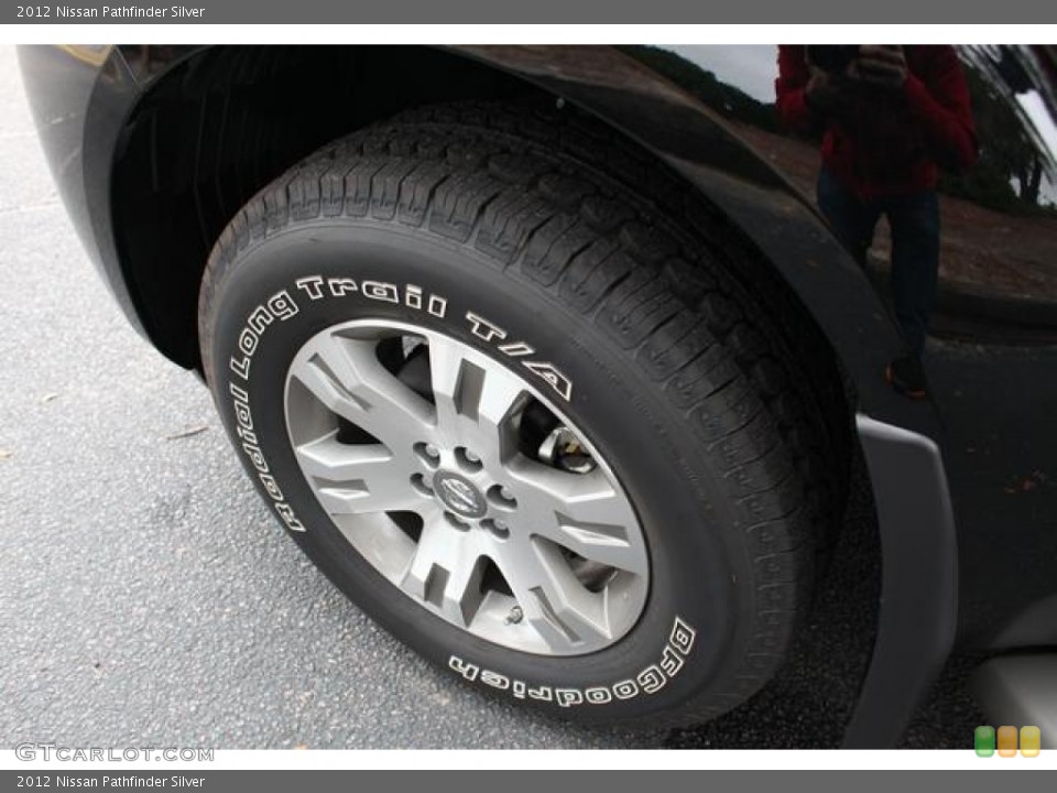 2012 Nissan Pathfinder Silver Wheel and Tire Photo #75359871
