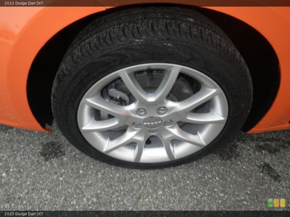 2013 Dodge Dart SXT Wheel and Tire Photo #75361790