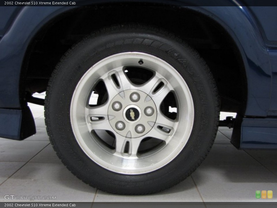 2002 Chevrolet S10 Xtreme Extended Cab Wheel and Tire Photo #75362859